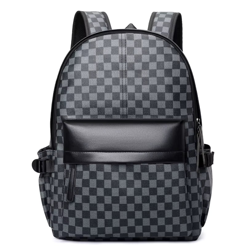 Bagarooz Premium Leather Business Waterproof Backpack™