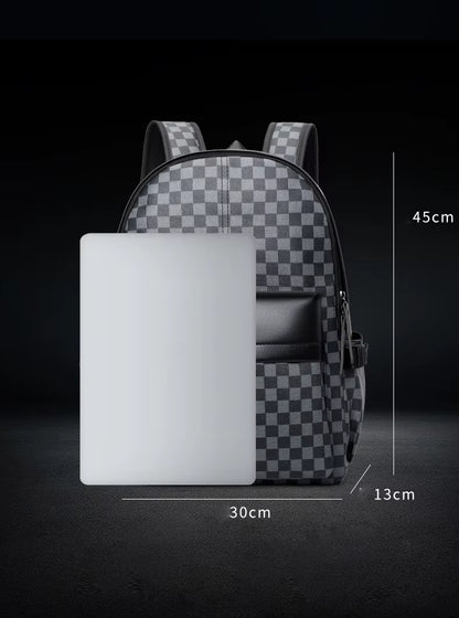 Bagarooz Premium Leather Business Waterproof Backpack™