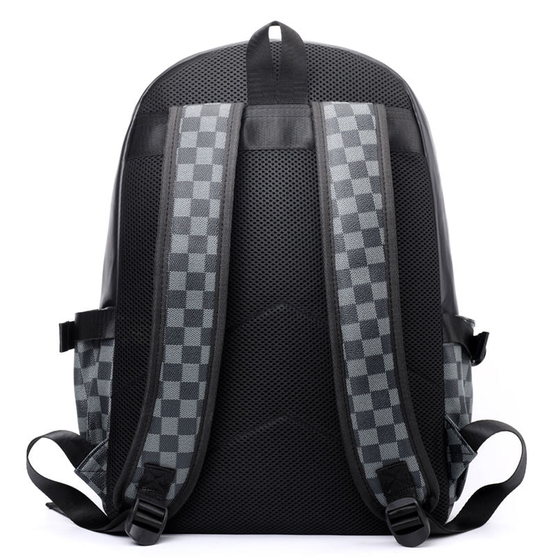 Bagarooz Premium Leather Business Waterproof Backpack™