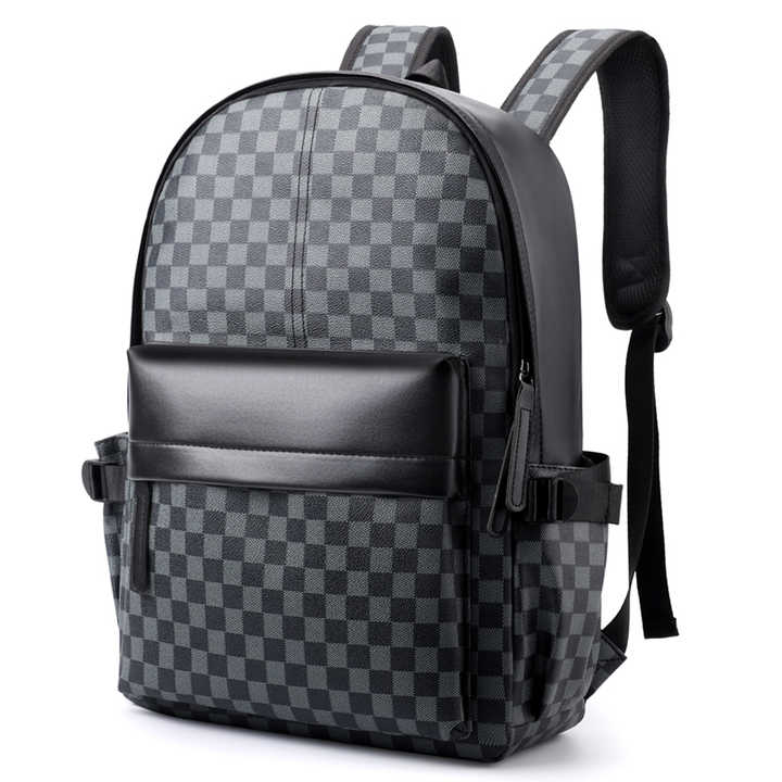 Bagarooz Premium Leather Business Waterproof Backpack™