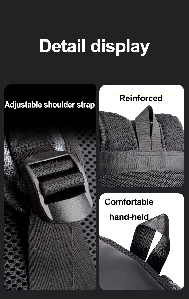 Bagarooz Premium Leather Business Waterproof Backpack™
